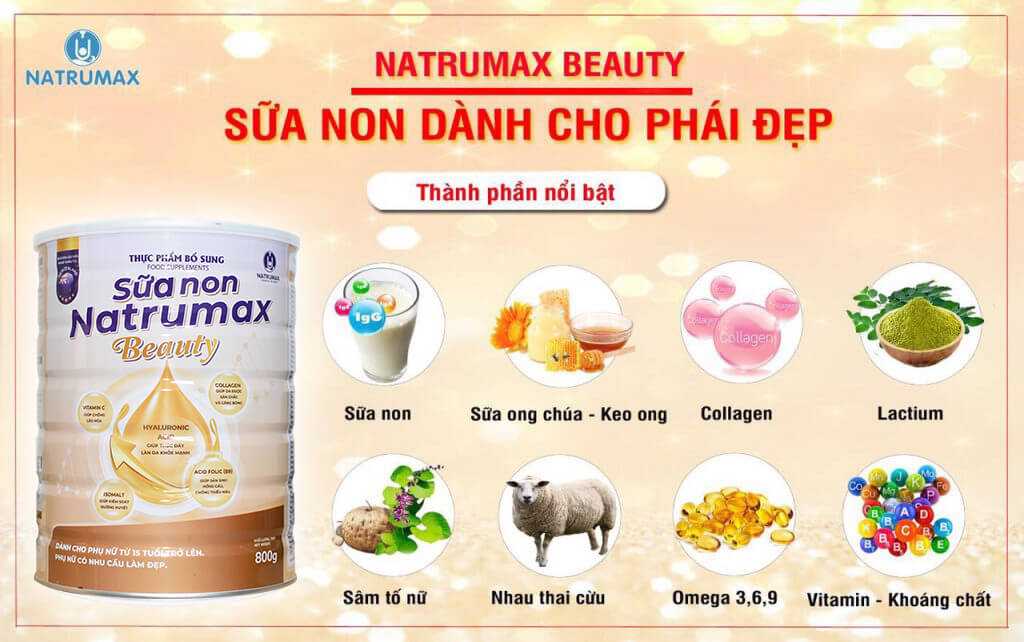 Sữa non natrumax beauty